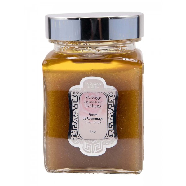 La Sultane De Saba Délices Sugar Scrub Rose Цукровий скраб для тіла Троянда