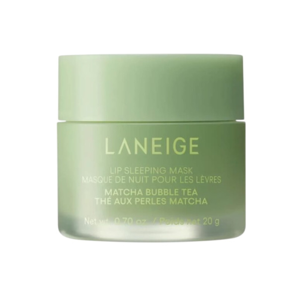 Laneige Lip Sleeping Mask Matcha Bubble Tea Нічна маска для губ Зелений чай (Матча)