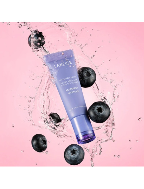 Laneige Lip Glowy Balm Blueberry Сияющий бальзам для губ Чорниця