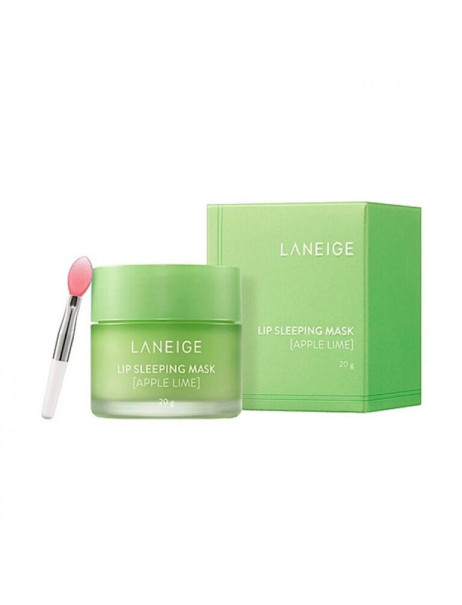 Laneige Lip Sleeping Mask Apple Lime Ночная восстанавливающая маска для губ с яблоком и лаймом