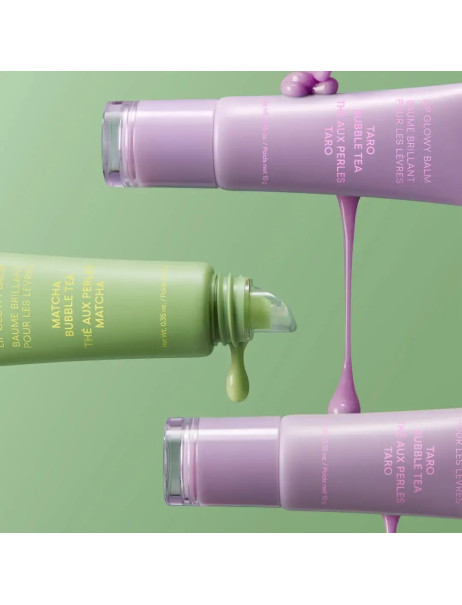 Laneige Lip Glowy Balm Matcha Bubble Tea Сяючий бальзам для губ Матча бабл чай