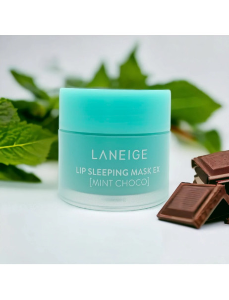 Ночная маска для губ с ментолом и шоколадом Laneige