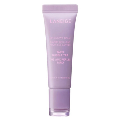 Laneige Lip Glowy Balm Taro Bubble Tea Сяючий бальзам для губ Таро бабл чай
