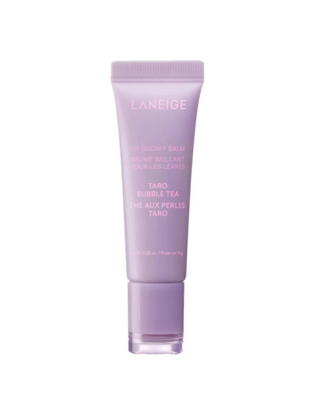 Laneige Lip Glowy Balm Taro Bubble Tea Сяючий бальзам для губ Таро бабл чай