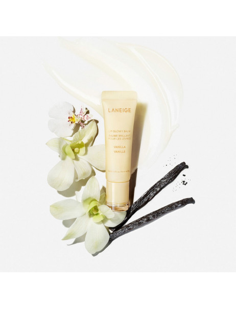 Laneige Lip Glowy Balm Vanilla Сяючий бальзам для губ Ваніль