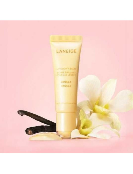 Laneige Lip Glowy Balm Vanilla Сяючий бальзам для губ Ваніль