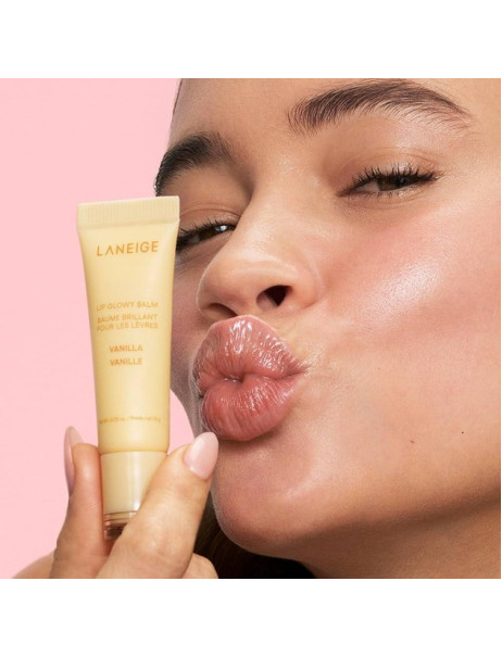 Laneige Lip Glowy Balm Vanilla Сяючий бальзам для губ Ваніль