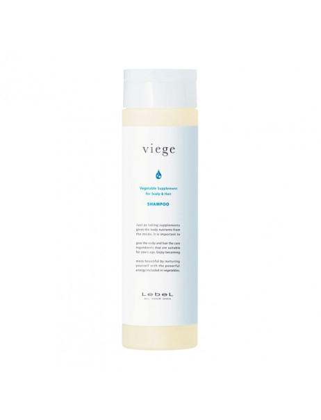 Lebel Viege Shampoo Відновлюючий шампунь для волосся та шкіри голови