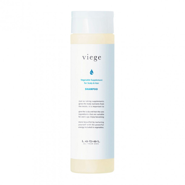 Lebel Viege Shampoo Відновлюючий шампунь для волосся та шкіри голови