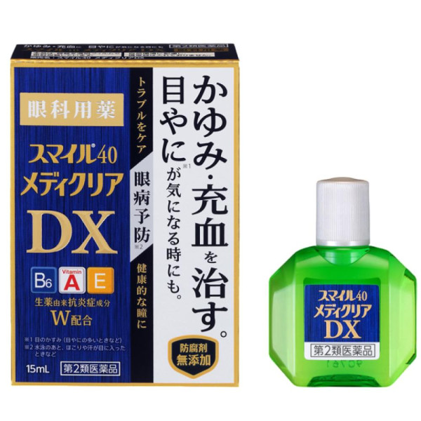 LION 40 Mediclear DX Eye Drops Антивозрастные капли для глаз против зуда и гиперемии
