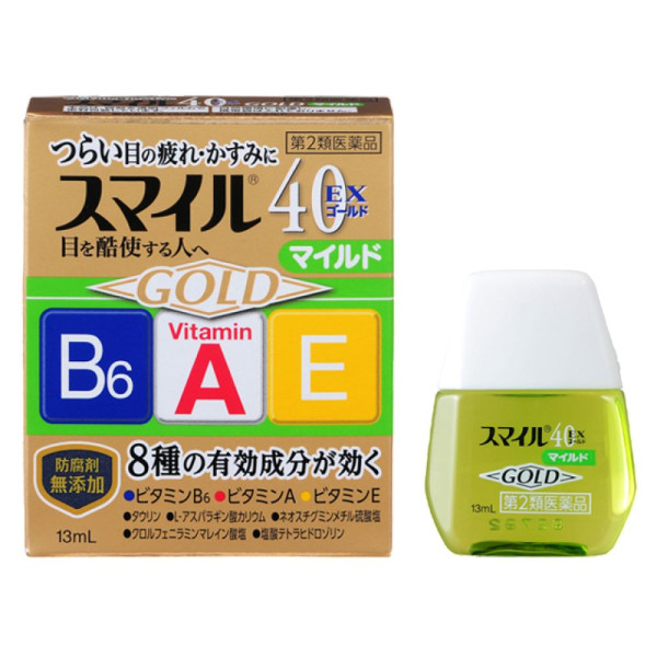 LION 40EX Gold Mild Eye Drops Очні краплі для щоденного догляду