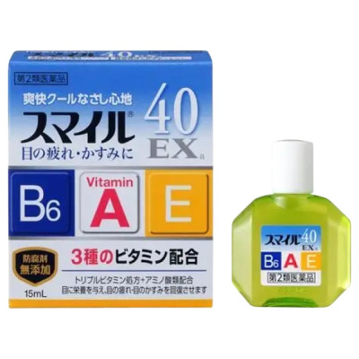 LION 40EX Cool Eye Drops Освежающие глазные капли