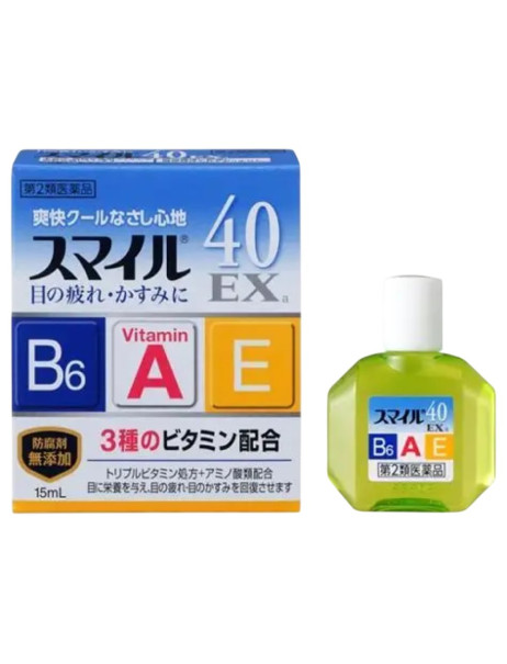 LION 40EX Cool Eye Drops Освежающие глазные капли