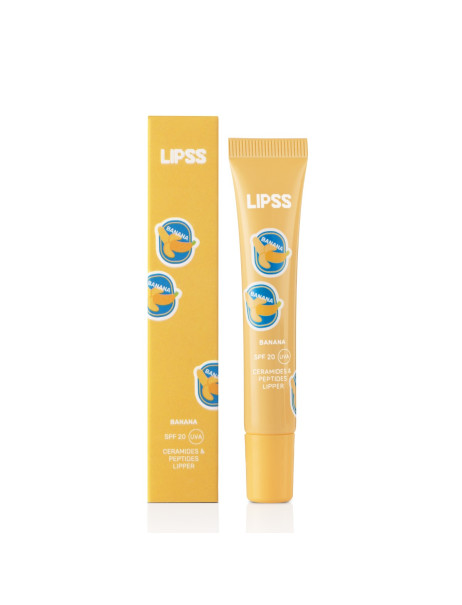 Lipss Banana Lipper Блиск для губ з ароматом банану