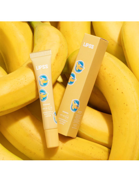 Lipss Banana Lipper Блиск для губ з ароматом банану