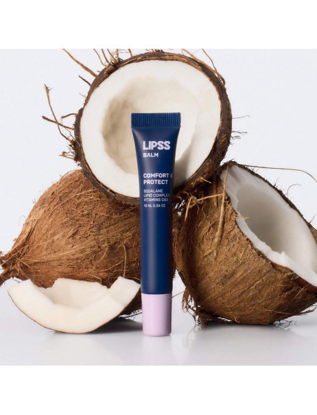 Lipss Comfort & Protect Balm Бальзам для губ з ароматом кокосу