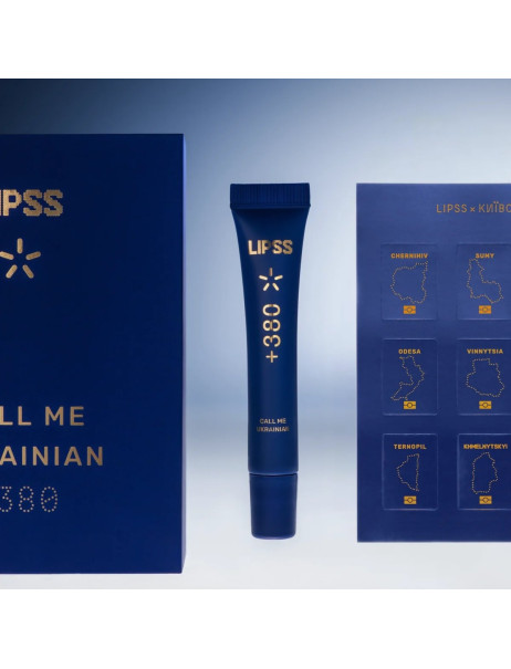 Lipss +380 Call Me Ukrainian Lipper Блиск для губ з ароматом вареників з вишнею