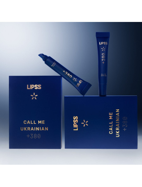 Lipss +380 Call Me Ukrainian Lipper Блиск для губ з ароматом вареників з вишнею