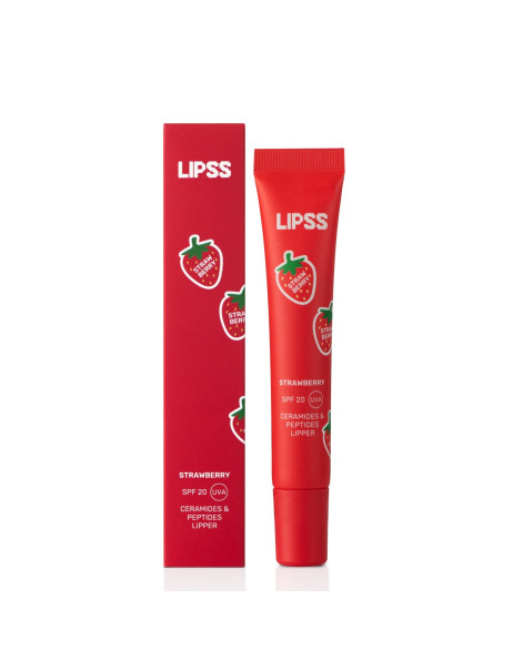 Lipss Strawberry Lipper Блиск для губ з ароматом полуниці