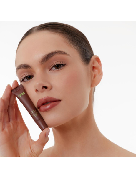 Lipss Lipper Dubai Chocolate Блиск для губ з ароматом дубайського шоколаду