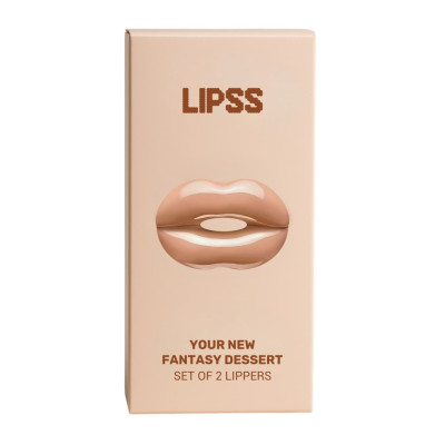 Lipss Set Of Two Lippers Salted Caramel & Latte Набір двох ліпперів "Солона карамель і Латте"