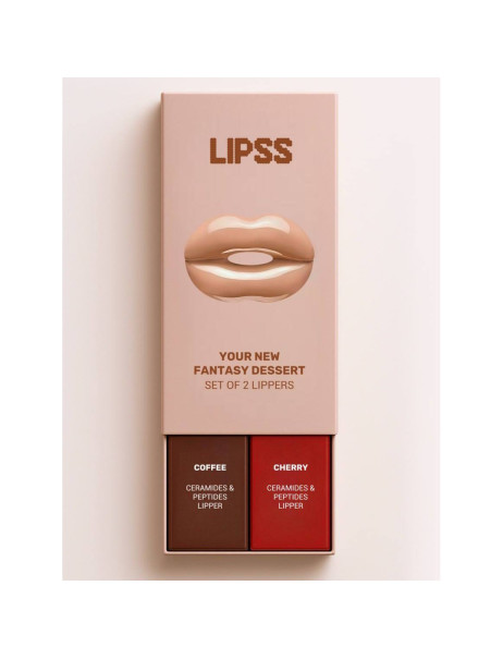 Lipss Set Of Two Lippers Coffe & Cherry Набір двох ліпперів 