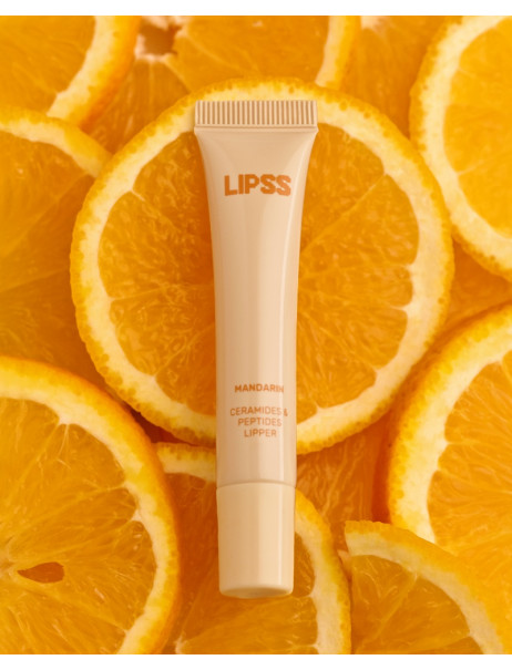 Lipss Lipper Mandarin Прозрачный блеск для губ с ароматом Мандарина
