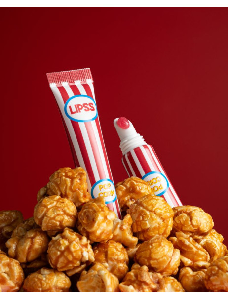 Lipss Lipper Popcorn Блеск для губ с ароматом попкорна