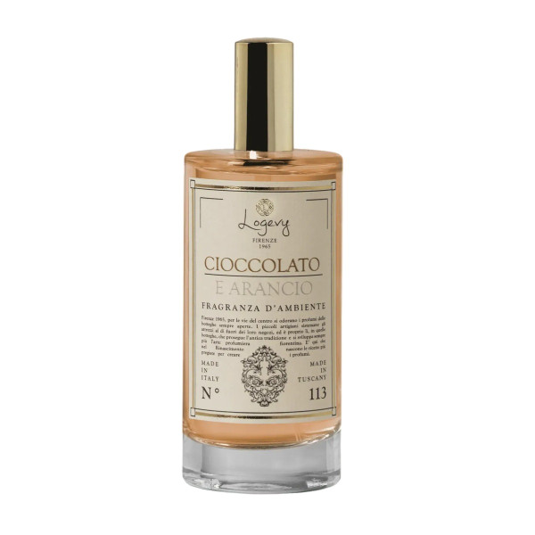 Logevy Firenze Cioccolato e Arancio Eco-Spray Інтер'єрні духи, Шоколад & Апельсин