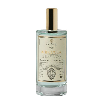 Logevy Firenze Albicocca e Basilico Eco-Spray Інтер'єрні духи, Абрикос & Базилік