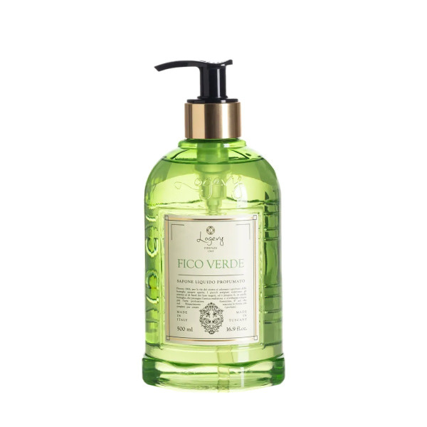 Logevy Firenze Fico Verde Sapone Liquido Парфумоване рідке мило, Зелений Інжир