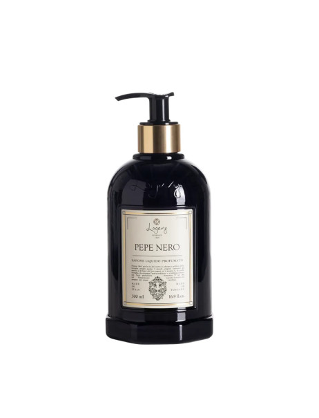 Logevy Firenze Pepe Nero Sapone Liquido Парфумоване рідке мило, Чорний Перець