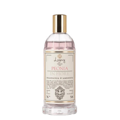 Logevy Firenze Peonia in Fiore Eco-Spray Інтер'єрні духи, Квітка Піона