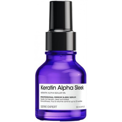 L’Oréal Professionnel Serie Expert Keratin Alpha Sleek Mirror Sleek Serum Профессиональная сыворотка для гладкости и контроля пушистости волос
