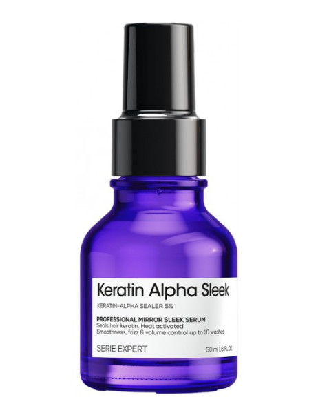 L’Oréal Professionnel Serie Expert Keratin Alpha Sleek Mirror Sleek Serum Профессиональная сыворотка для гладкости и контроля пушистости волос