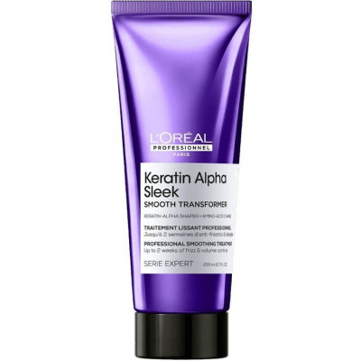 L’Oréal Professionnel Serie Expert Keratin Alpha Sleek Smooth Transformer Профессиональное средство для гладкости и контроля пушистости волос