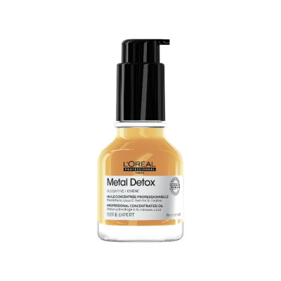 L’Oréal Professionnel Serie Expert Metal Detox Oil Масло для уменьшения ломкости всех типов волос и нежелательного изменения цвета