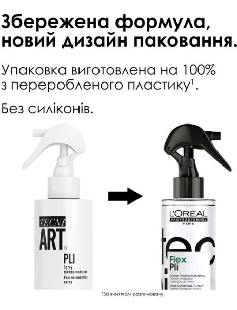 L’Oréal Professionnel Tecni Art Flex PLI Thermo-Modelling Spray Термомоделирующий спрей для укладки волос