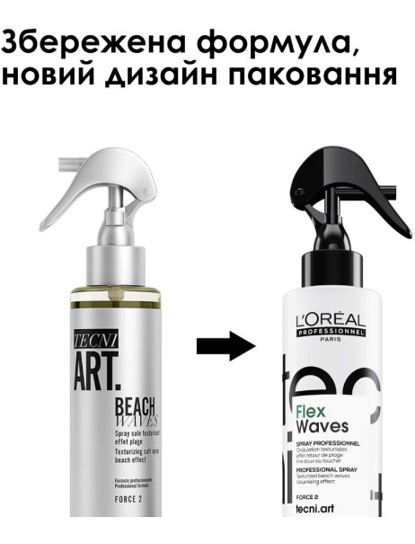 L’Oréal Professionnel Tecni Art Flex Waves Текстурирующий соляной спрей для создания 