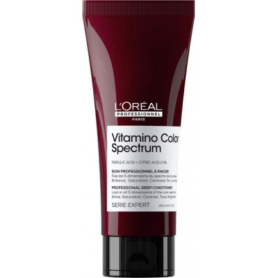 L’Oréal Professionnel Vitamino Color Spectrum Deep Conditioner Кондиционер для сияющего блеска и сохранения 5 измерений цветового спектра после окрашивания волос