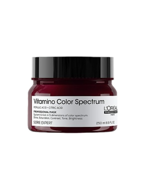 L’Oréal Professionnel Vitamino Color Spectrum Mask Маска для сяючого блиску та збереження 5 вимірів колірного спектру після фарбування волосся