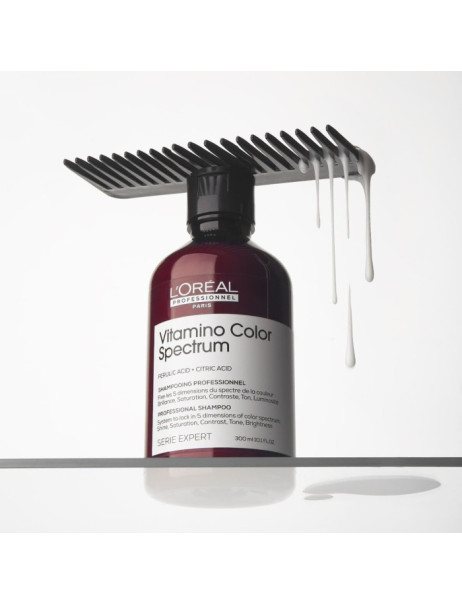 L’Oréal Professionnel Vitamino Color Spectrum Shampoo Шампунь для сяючого блиску та збереження 5 вимірів колірного спектру після фарбування волосся