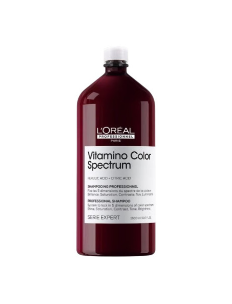 L’Oréal Professionnel Vitamino Color Spectrum Shampoo Шампунь для сяючого блиску та збереження 5 вимірів колірного спектру після фарбування волосся
