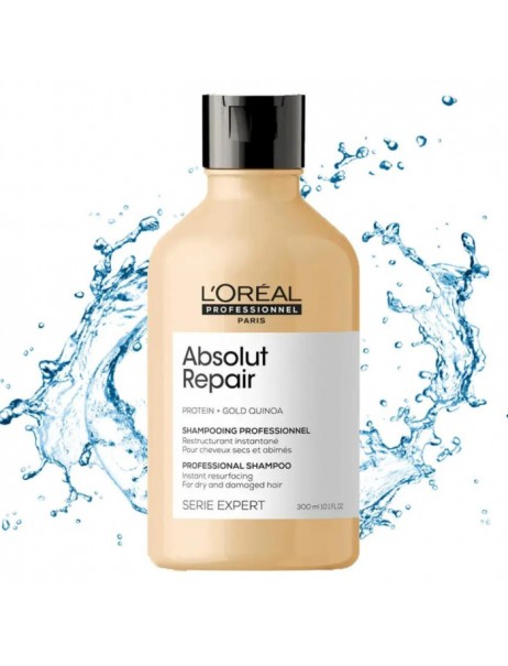 L’Oréal Professionnel Serie Expert Absolut Repair Gold Quinoa + Protein Shampoo Шампунь для інтенсивного відновлення пошкодженого волосся