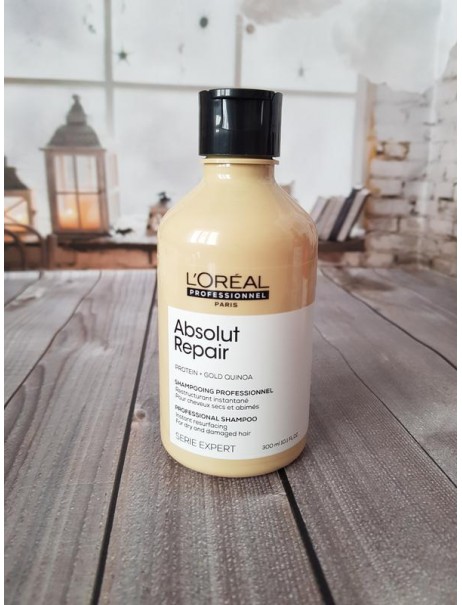 L’Oréal Professionnel Serie Expert Absolut Repair Gold Quinoa + Protein Shampoo Шампунь для інтенсивного відновлення пошкодженого волосся