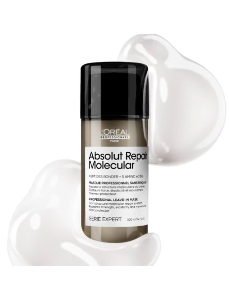 L’Oréal Professionnel Serie Expert Absolut Repair Molecular Leave-In Mask Професійна незмивна багатофункціональна маска для молекулярного відновлення структури пошкодженого волосся