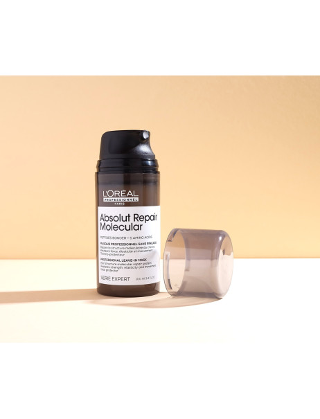 L’Oréal Professionnel Serie Expert Absolut Repair Molecular Leave-In Mask Професійна незмивна багатофункціональна маска для молекулярного відновлення структури пошкодженого волосся