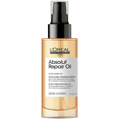 L’Oréal Professionnel Serie Expert Absolut Repair Oil Многофункциональное масло-уход 10-в-1 для нормальных и поврежденных волос