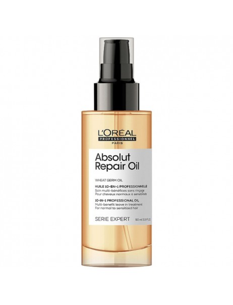 L’Oréal Professionnel Serie Expert Absolut Repair Oil Багатофункціональна олійка-догляд 10-в-1 для нормального та пошкодженого волосся