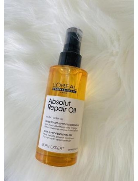 L’Oréal Professionnel Serie Expert Absolut Repair Oil Багатофункціональна олійка-догляд 10-в-1 для нормального та пошкодженого волосся